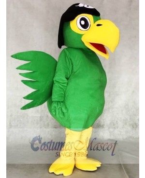 Realistic Green Pirate Parrot Bird Mascot Costumes