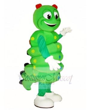 Green Caterpillar Mascot Costumes Insect