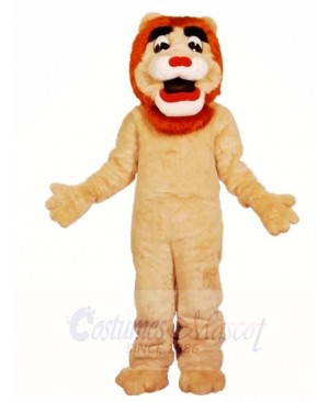 Fluffy Lion Mascot Costumes Animal