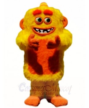 Yellow Max Monster Mascot Costume