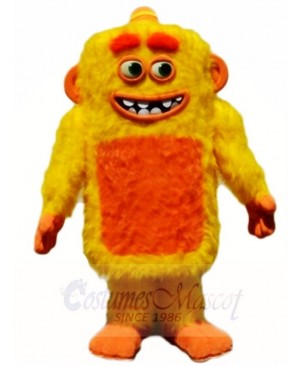 Yellow Max Monster Mascot Costume