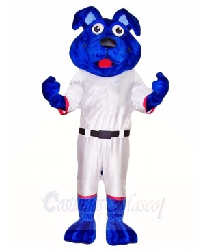 Red Tongue Blue Dog Mascot Costumes Animal  