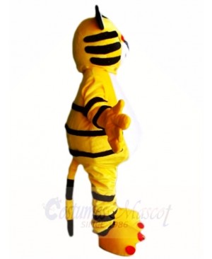 Cute Yellow Tiger Mascot Costumes Animal 