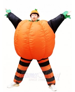 Pumpkin Squash Inflatable Halloween Blow Up Costumes for Adults