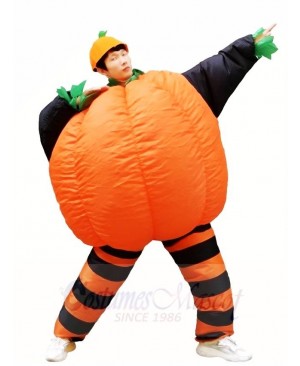 Pumpkin Squash Inflatable Halloween Blow Up Costumes for Adults