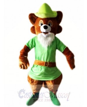 Robin Hood Brown Fox Mascot Costumes 