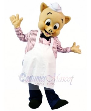 Chef Pig Piggly Mascot Costumes Animal