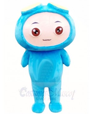 Blue Boy Mascot Costumes People