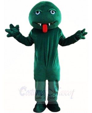 Green Snake Monster Mascot Costumes Animal 