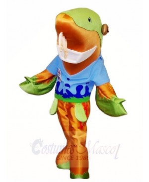 Fish and Fins Sammy the Sturgeon Mascot Costumes Sea