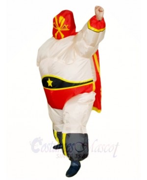 Wrestling Wrestler Inflatable Halloween Xmas Costumes for Adults