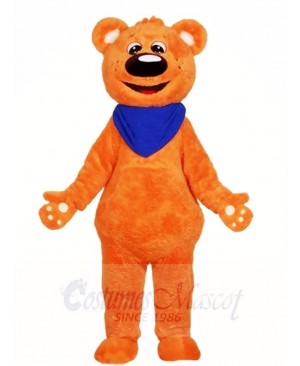 Orange Teddy Bear Mascot Costumes Animal