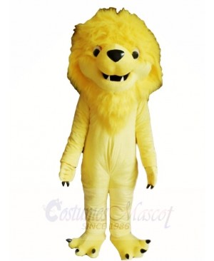 Yellow Lion King Mascot Costumes Animal