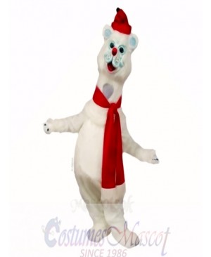 Polar Bear Mascot Costume