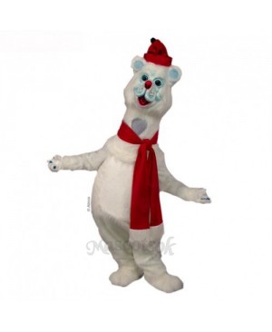 Polar Bear Mascot Costume