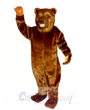 New Snarling Bear Mascot Costume