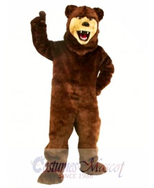 Grizzly Bear Mascot Costume