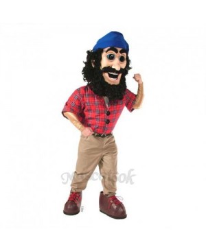 Lumberjack Mascot Costume