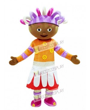 Upsy Daisy Mascot Costume In The Night Garden Mascot Costume