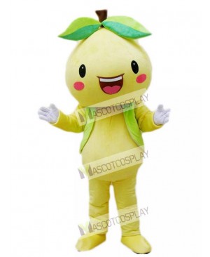 Yellow Pomelo Shaddock Grapefruit Mascot Costume