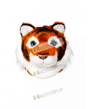 Friendly Tiger Mascot Head Only