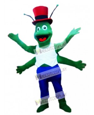 Green Grasshoppers Mascot Costume
