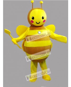 Lovely Yellow Bee Mascot Costume