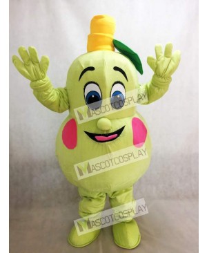 Fresh Pear Mascot Costume Fruit