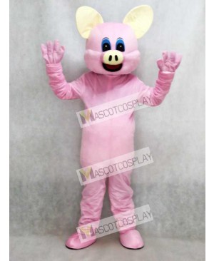 Pink Pig Mascot Adult Costume Animal