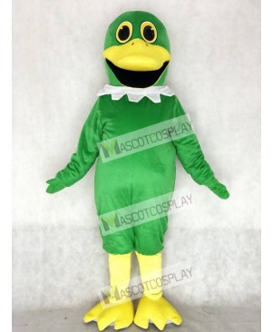 Cute Whole Green Mallard Duck Mascot Costume Animal