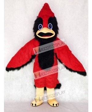 Cute Big Red Bird Mascot Costume