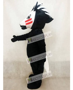 Black Trojan Horse Mascot Costume