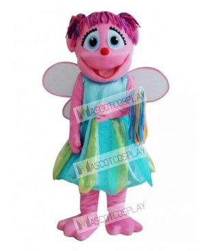 Pink Fairy Mascot Costume
