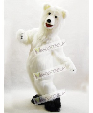 White Polar Bear Mascot Costume