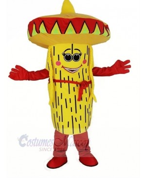 Mexican Food Tamale Mascot Costume Cartoon