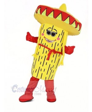 Mexican Food Tamale Mascot Costume Cartoon