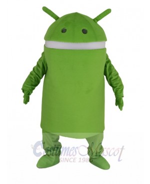Green Android Robot Mascot Costume