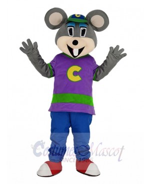 Chuck E. Cheese Mouse mascot costume