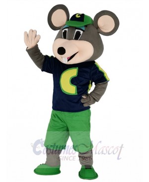 Chuck E. Cheese Mascot Costumes Fast Food Promotion Cheerleaders