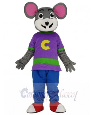 Chuck E. Cheese Mouse mascot costume