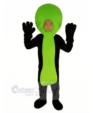 Green Spoon Mascot Costume