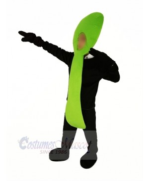 Green Spoon Mascot Costume