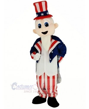 US Character Uncle Sam Mascot Costume People