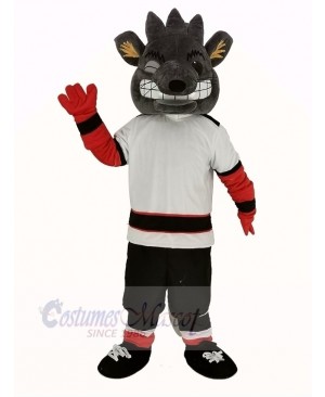 Albany River Rats Mascot Costume Ice Hockey Team