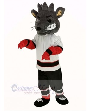 Albany River Rats Mascot Costume Ice Hockey Team