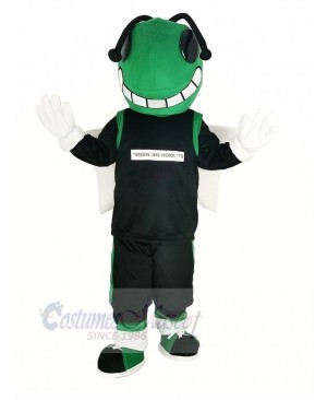 Green Hornets Mascot Costume Insect Animal