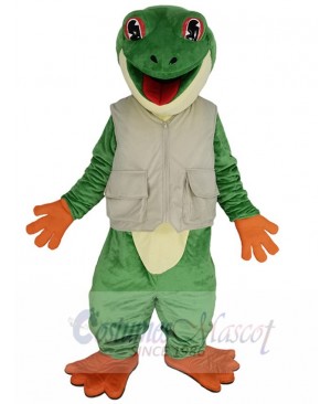 Tree Frog mascot costume