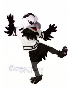 Black Eagle Falcon Mascot Costume College