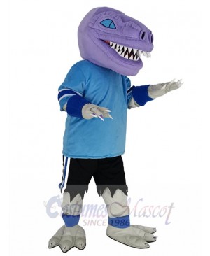 Velociraptor Dinosaur mascot costume