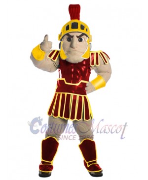 Spartan mascot costume